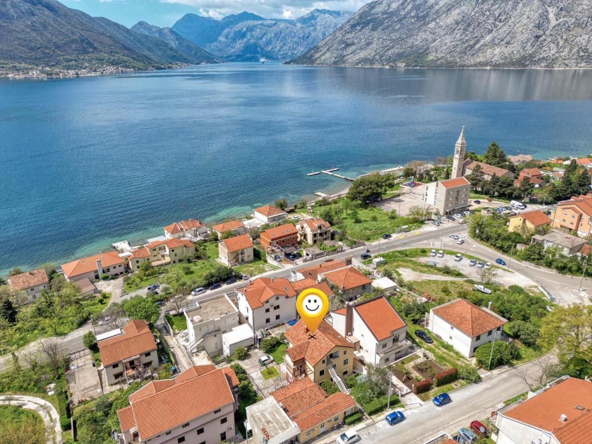 Apartamento Boka Bay paradise Kotor Exterior foto