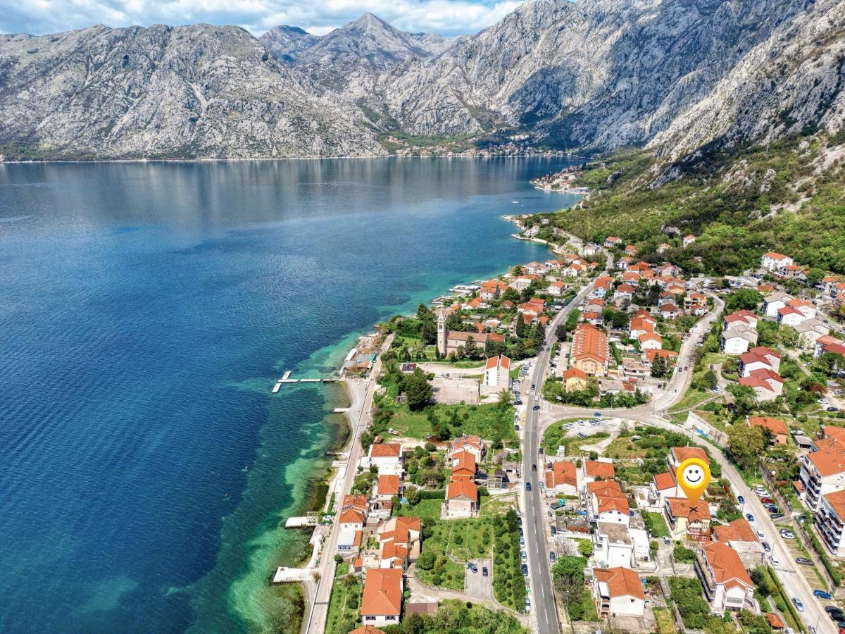 Apartamento Boka Bay paradise Kotor Exterior foto